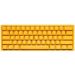 Ducky One3 Yellow Mini keyboard USB UK English