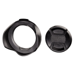 Hama 00093658 lens hood 5.8 cm Black