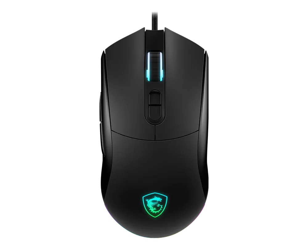 MSI FORGE GM320 mouse Gaming Ambidextrous USB Type-A Optical 12800 DPI
