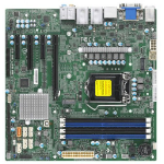 Supermicro X12SCQ Intel Q470E LGA 1200 (Socket H5) micro X12SCQ, Intel, LGA 1200 (Socket H5), DDR4-SDRAM, 128 GB, 1.2 V, 2933 MHz - Approx 1-3 working day lead.