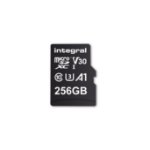 Integral 256GB MICRO SD CARD SDXC UHS-1 U3 CL10 V30 A1 UP TO R-100 MBS