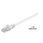 Microconnect V-UTP505WVP networking cable White 5 m Cat5e U/UTP (UTP) Round