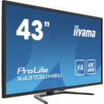 iiyama ProLite X4373UHSU-B1 écran plat de PC 108 cm (42.5") 3840 x 2160 pixels 4K Ultra HD Noir