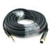 Monoprice 4774 audio cable 600" (15.2 m) 6.35mm TRS XLR (3-pin) Black