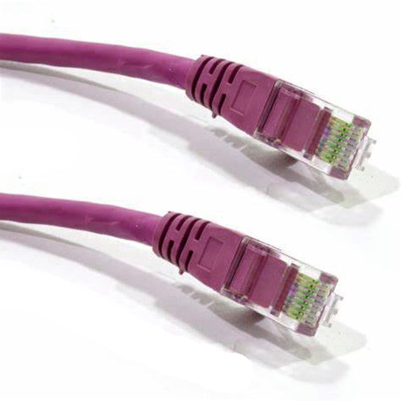 Image of FDL 0.25M CAT.6 UTP PATCH CABLE - PURPLE