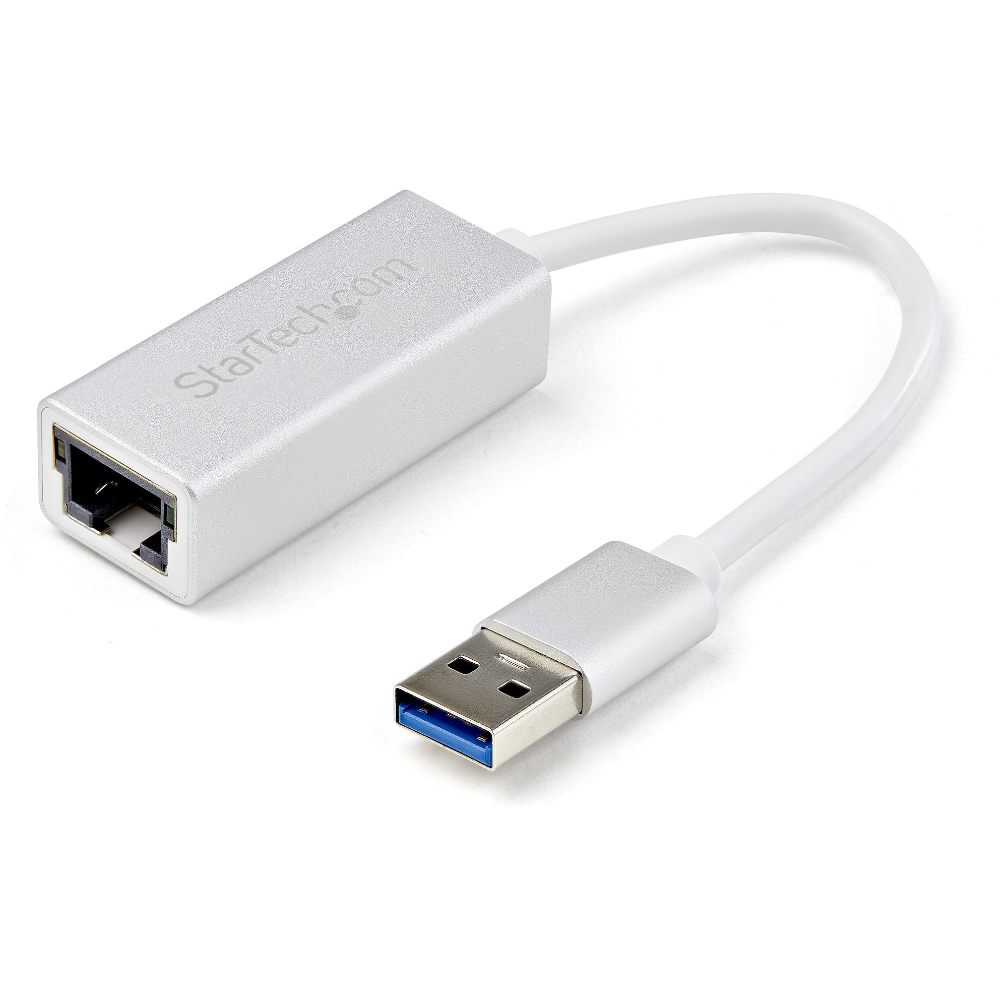 Image of StarTech.com USB 3.0 to Gigabit Network Adapter - Silver