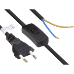 Alcasa P0386-S015 power cable Black 1.5 m Power plug type C