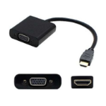 HP 701943-001 video cable adapter VGA (D-Sub) HDMI Type A (Standard) Black