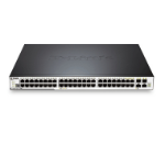 D-Link DGS-3120-48PC/SI network switch Managed L2+ Power over Ethernet (PoE) Black
