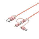 UNITEK Y-C4036ARG USB cable USB 2.0 1 m USB A Micro-USB A Rose gold