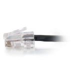 C2G 75ft Cat5e RJ-45 networking cable Black 900" (22.9 m)