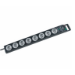 Brennenstuhl 1153380318 surge protector Black, Grey 9 AC outlet(s) 2.5 m