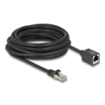 DeLOCK 90320 networking cable Black 1 m Cat6a S/FTP (S-STP)
