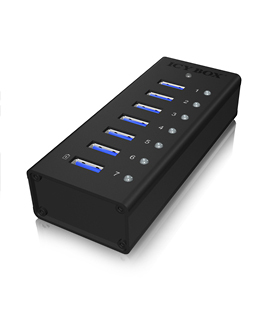 Image of ICY BOX IB-AC618 5000 Mbit/s Black