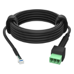 HP Poly Studio A2 Black Cable for Table Mic Output JST to Female Phoenix Connector 2M(6.5ft)