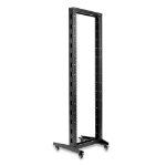 Rocstor Y10E030-B1 rack cabinet 42U Freestanding rack Black