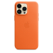 Apple iPhone 14 Pro Max Leather Case with MagSafe - Orange