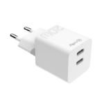 Celly TC2USBC20WWH mobile device charger Smartphone, Tablet White AC Indoor