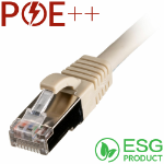 Cablenet CNL 50PK 10M C6a Gy SFTP Ls 26AWG SB