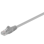 Goobay 68367 networking cable Grey 3 m Cat5e U/UTP (UTP)