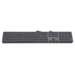 LMP KB-1243 keyboard Home USB QWERTY Spanish Grey