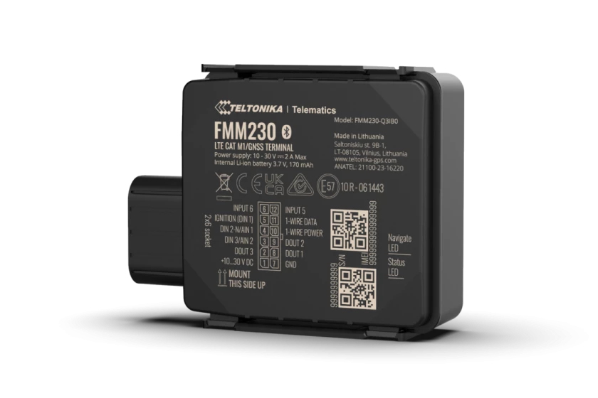 EU Product -  Tracker GPS FMM230 Fahrzeug CAT M1 Bluetooth Erweiteter - Bluetooth