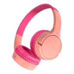 Belkin SoundForm Mini Casque Sans fil Arceau Appels/Musique USB Type-C Rose