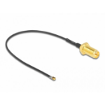 DeLOCK 12654 coaxial cable 0.1 m RP-SMA MHF 4L LK Black