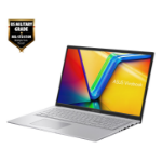 ASUS Vivobook 17 X1704ZA-AU020W Intel® Core™ i5 i5-1235U Laptop 43.9 cm (17.3") Full HD 8 GB DDR4-SDRAM 512 GB SSD Wi-Fi 5 (802.11ac) Windows 11 Home Silver