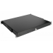 Equip Lockable Drawer 19', 1U, RAL9005 Black