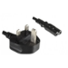 Mercodan 580820006 power cable Black 1.8 m C7 coupler