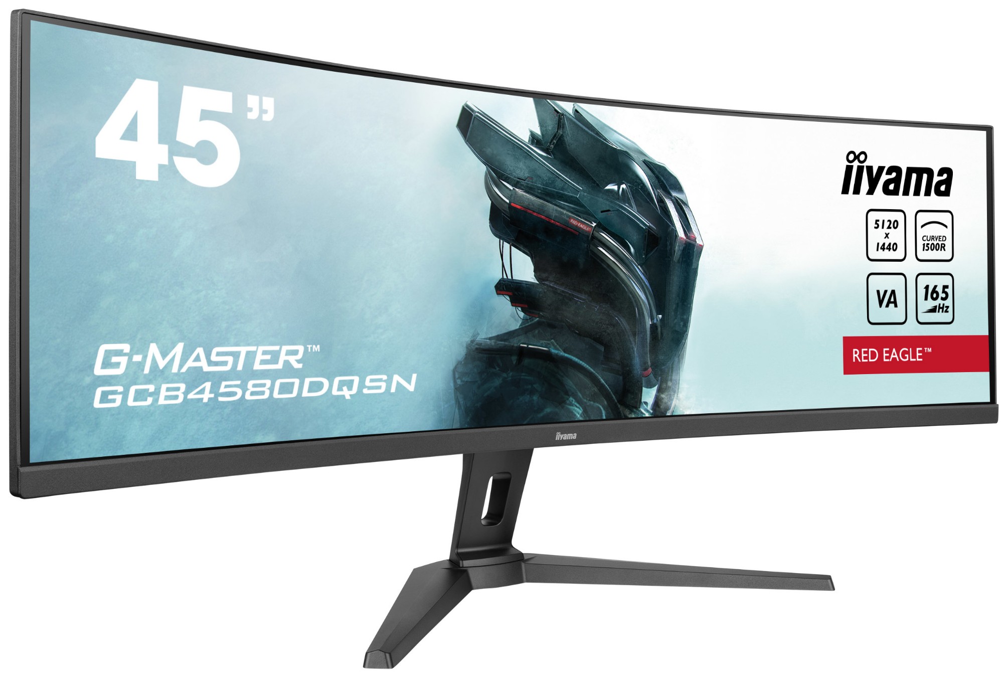 iiyama G-MASTER RED EAGLE CURVED computer monitor 113 cm (44.5")