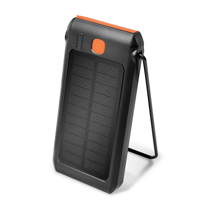 Image of LogiLink Solar Powerbank 10000 mAh 2x USB-A QC & 1x USB-C PD
