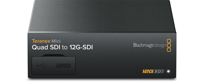 Blackmagic Design Teranex Mini - Quad SDI to 12G-SDI Active video conv