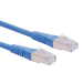 ROLINE Cordon Cat.6 S/FTP (PiMF) bleu 5,0m