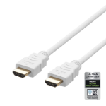 Deltaco HU-30A HDMI cable 3 m HDMI Type A (Standard) White
