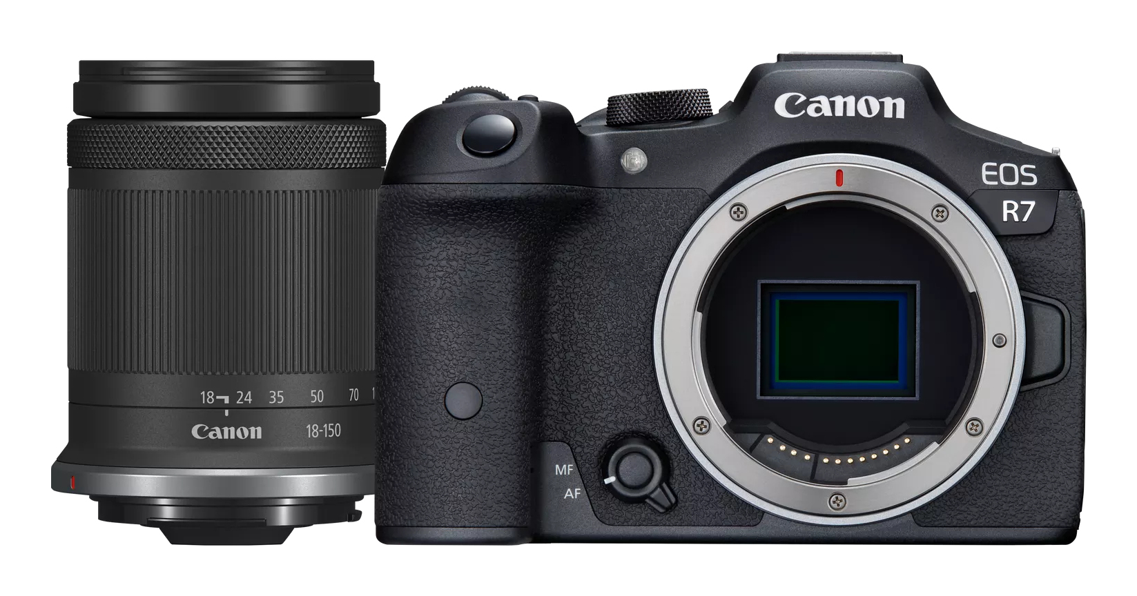 EOS R7 APS-C Mirrorless Camera RF-S 18-150mm Lens Kit - without Mount Adapter thumbnail