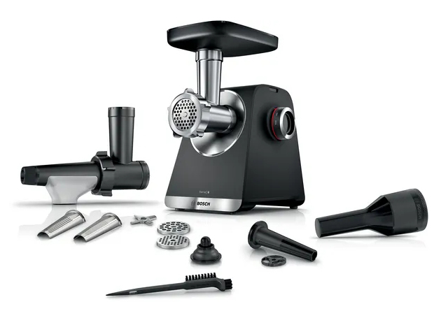 Bosch Serie 6 MFWS650B mincer 500 W Black, Silver