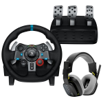 Logitech G29 RACING WHEEL PS5/PS4 GREY/BLUE