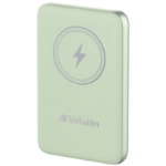 Verbatim Charge 'n' Go Magnetic Wireless Power Bank 10000mAh Green