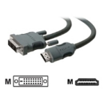 Belkin HDMI/DVI Cable 118.1" (3 m) Gray