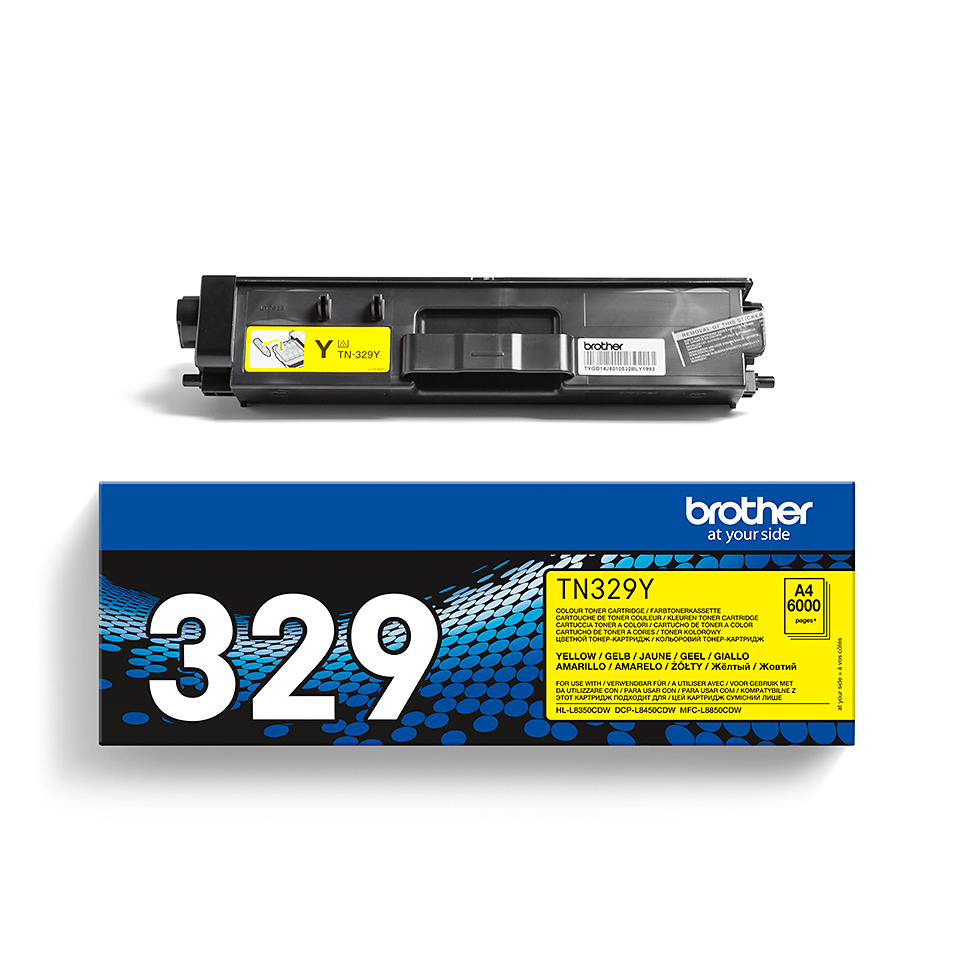 Brother TN-329Y Toner Cartridge Super High Yield Yellow TN329Y