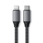 Satechi ST-TCL10M USB cable 9.84" (0.25 m) USB C USB C/Lightning Black, Gray