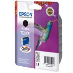 Epson C13T08014010/T0801 Ink cartridge black, 330 pages ISO/IEC 24711 7.4ml for Epson Stylus Photo P 50/PX/PX 730/R 265