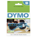 DYMO Authentic LW 2-Up Price Tag Labels | 10mm x 19mm | Labels for LabelWriter Label Printers | 1 Roll of 1500 Price Tag Stickers