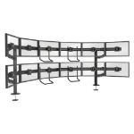 Chief K4G620B flat panel bureau steun 61 cm (24") Zwart