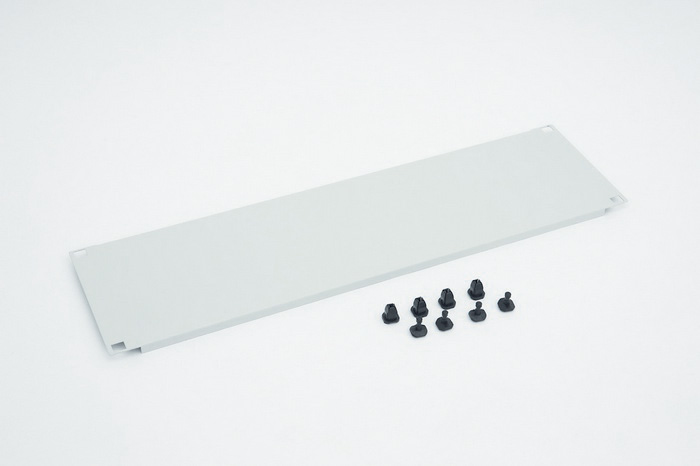 RAC-ZP-X31-A1 TRITON 19? Blanking panel 1U with plastic pins - Cream - Grey - 1U - 48.3 cm (19