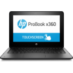 HP ProBook x360 11 G1 EE Intel® Pentium® N4200 Hybrid (2-in-1) 29.5 cm (11.6") Touchscreen HD 4 GB DDR3L-SDRAM 128 GB SSD Wi-Fi 5 (802.11ac) Windows 10 Pro Black