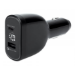 Manhattan Car/Auto Charger, USB-C & USB-A Outputs, USB-C Power Delivery up to 60W, USB-A Charging up to 18W (QC 3.0), Simultaneous Charging, Overload/Overcurrent/Overheat Protection, Black, Three Year Warranty, Blister