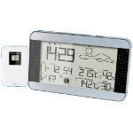 Alecto WS-1700 digitale weerstation Zwart, Zilver